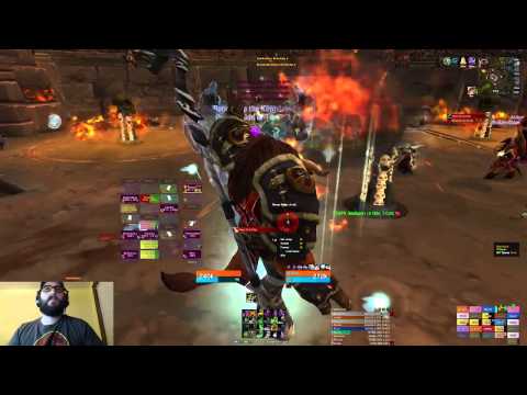 WoW Kargath Bloodfist Highmaul Raid - Resto Druid POV