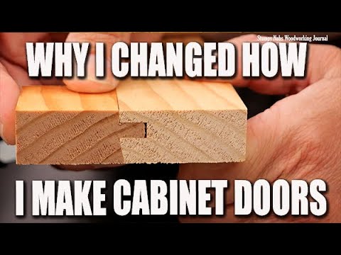 This is why people don't make cabinets anymore.