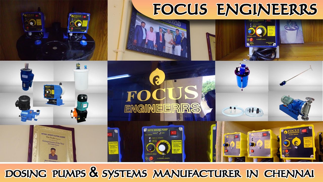 Dosing Pumps & Systems Manufacturer in Chennai | Focus Engineers, Alapakkam, Chennai