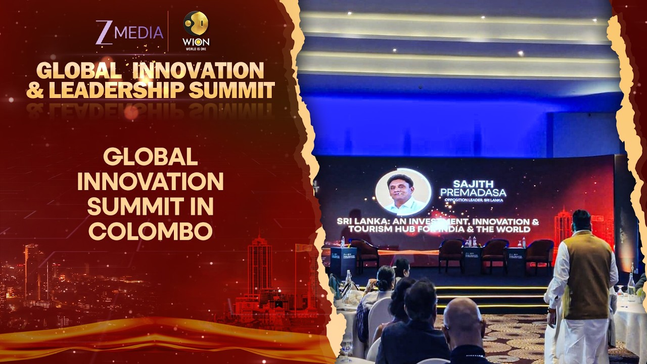 Global Innovation & Leadership Summit: Sajith Premadasa Addresses Summit In Colombo |  WION