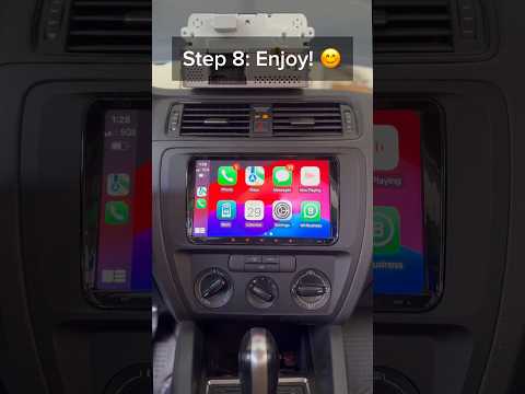 How to install Volkswagen radio #shorts #youtubeshorts #viral #volkswagen #jetta #car #audio