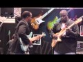 Slap-bass show-down: 4-string Sekou Bunch vs 5-string Darryl WIlliams at NAMM '11