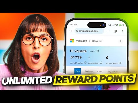 Earn Microsoft Rewards Points Hack - here's how to get free 50.000 microsoft reward points