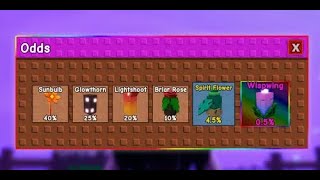 Opening x11 Enchanted Seed Packs