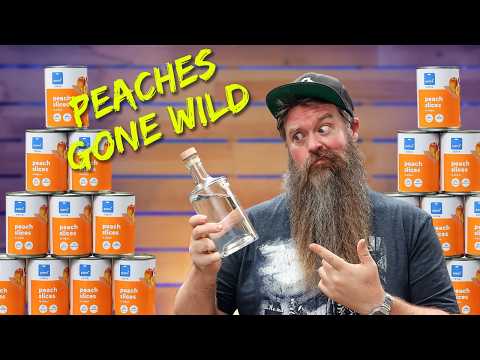 I Made Moonshine From Canned Peaches… And It Actually Works!