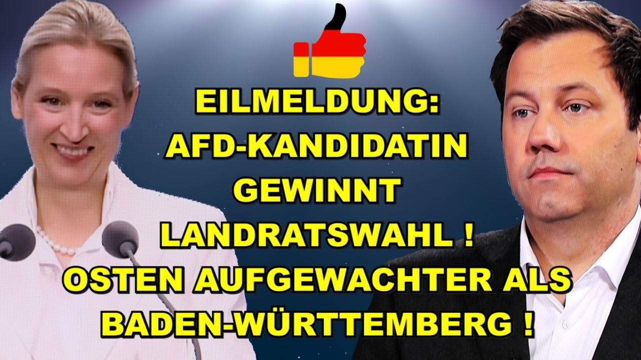 EIL: AfD-Frau GEWINNT LANDRATSWAHL!