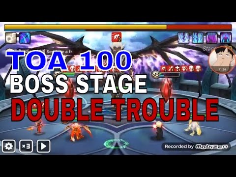 TOA HARD 100 BOSS STAGE - SUMMONERS WAR