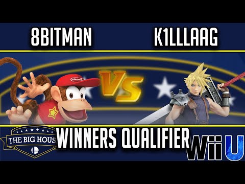 The Big House 8  WINNERS QUALIFIER - AMG 8bitman (Diddy Kong, ROB) vs  K1lllaag (Cloud, Shulk)