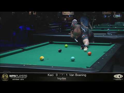 Shane Van Boening vs Eklent Kaci: 2019 WPA Players Championship Main Event