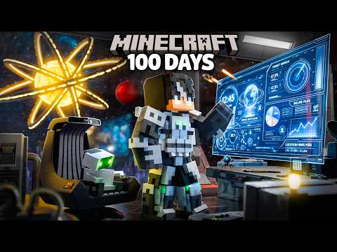 I Survived 200 Days Building a Dyson Sphere in ALL THE MODS!