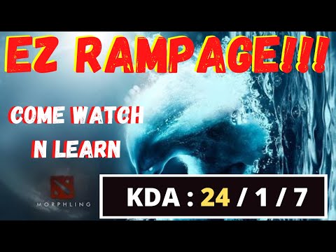 MIRACLE SMURF Full Slotted Morphling EASY RAMPAGE NEW META REPLICA IMBA | Best Guide 2020