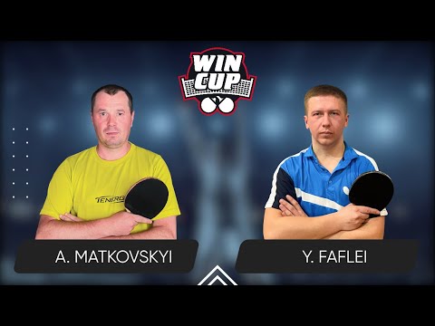 15:30 Andrii Matkovskyi - Yevhenii Faflei West 3 WIN CUP 21.04.2024 | TABLE TENNIS WINCUP