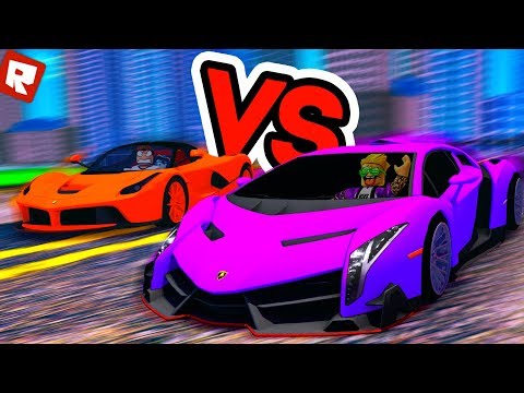 ЛАМБОРГИНИ VS FERRARI! КТО БЫСТРЕЕ? | Roblox