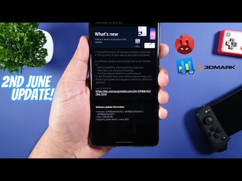 Samsung Galaxy S21 Ultra 2nd June Update 2021
