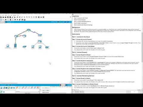 (CCNA-I-v7) 4.6.5  Connect a Wired and Wireless LAN
