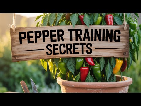 Low Stress Training for Peppers: From Seed to Harvest