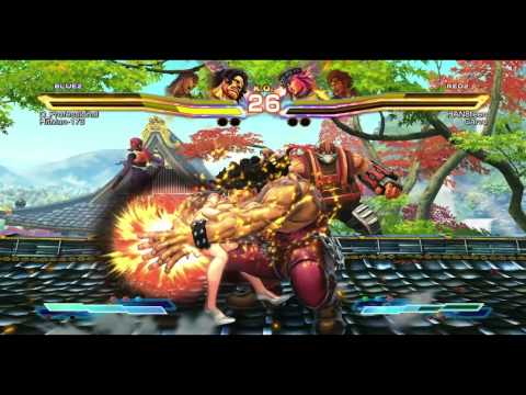 SFxT: D_Professional (Ryu) & Hitman-173(Hugo) Vs HAN8Teen (Hwoarang) & Carve (Poison)