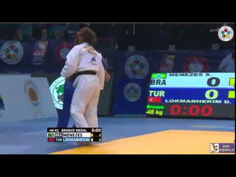 Judo 2015 Grand Prix Samsun: Menezes (BRA) - Lokmanhekim (TUR) [-48kg] bronze