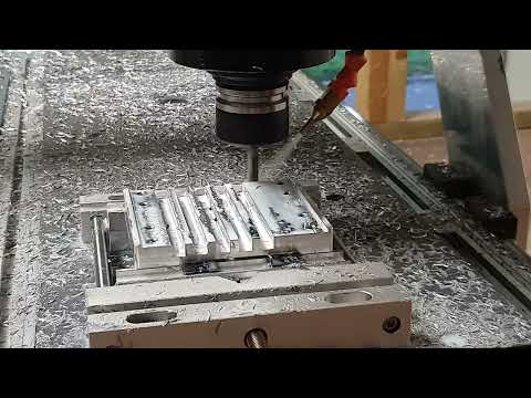 Full slotting Aluminium on a Gantry Router | Zealandia.Systems