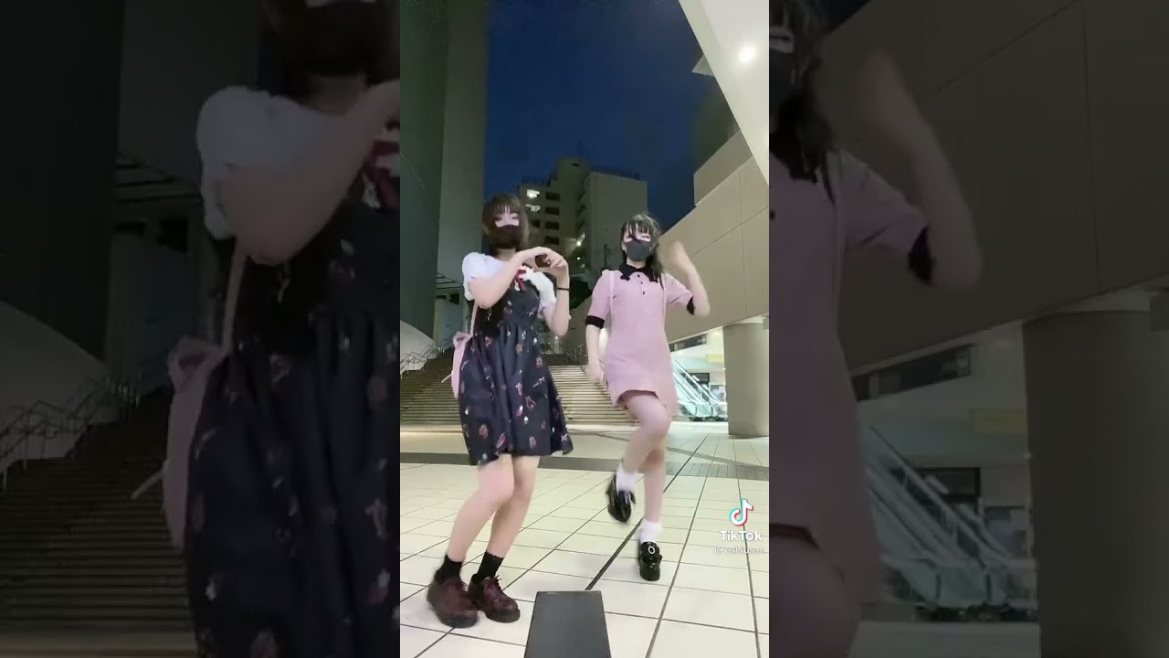 スカートビラビラダンス