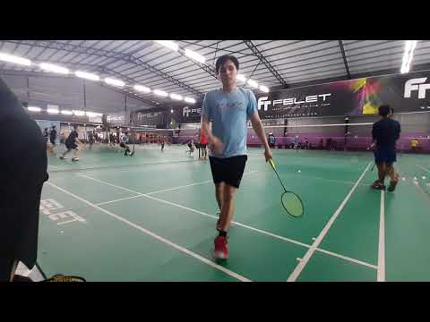 Badminton MuhibbahTeam Men's Double Sparring - Vince / Salam Vs Syafiq / Aqil