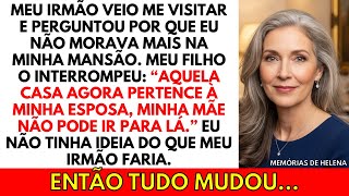 Meu filho gritou: "Aquela casa agora pertence à minha esposa" — até que meu irmão entrou e fez...