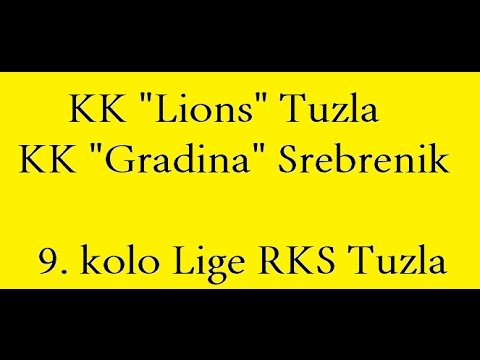 KK Lions - KK Gradina (pioniri)