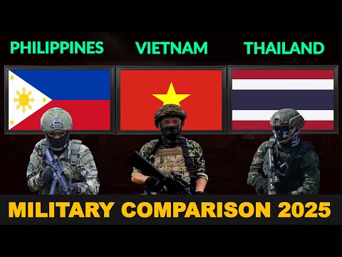 Philippines vs Vietnam vs Thailand Military Power Comparison 2025