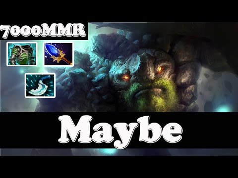 Dota 2 - Maybe 7000 MMR Plays Tiny Vol 3 - Ranked Match Gameplay!