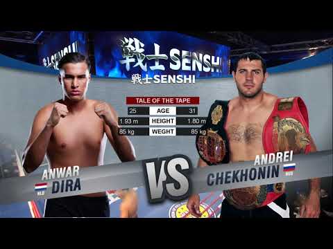 SENSHI 7   fight #6   Anwar Dira vs  Andrei Chekhonin