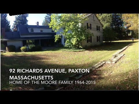 The Moore's bid farewell to 92 Richards Avenue, Paxton MA