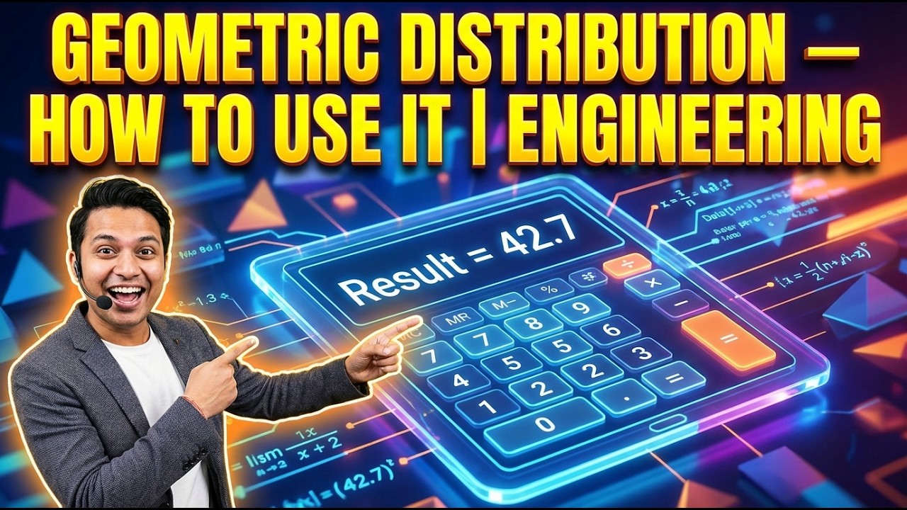 Geometric Distribution Interactive Calculator