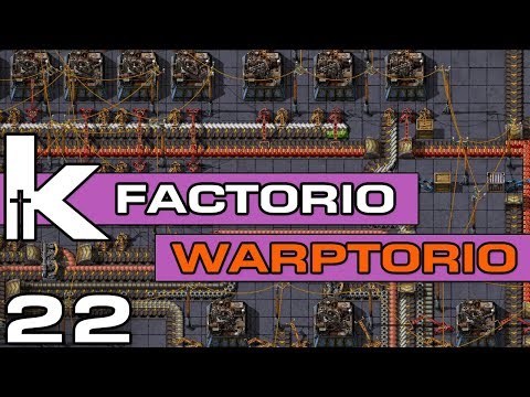 Factorio 0.17 | Warptorio Mod Ep 22 | Purple Science (Sort of)