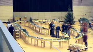 preview picture of video 'Weihnachtsmarkt 2014 | mbT Blaufelden | Aufbau Zeitraffer'