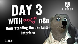 Download the video "Day 3 - Learning n8n in a year. Understanding the n8n editor, canvas and interface. (Self-hosted)"