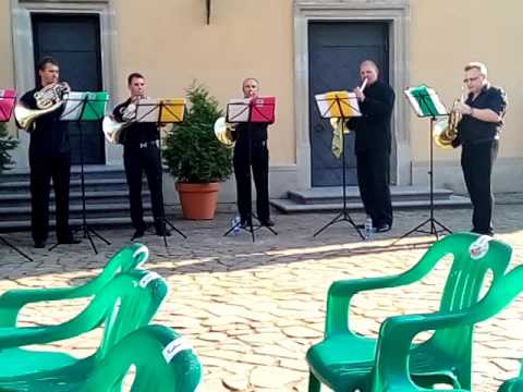 L Kogan Freilach arr for 8 corns Y Zakharav