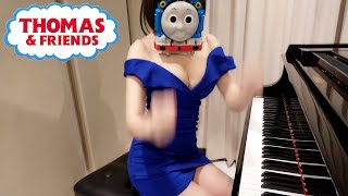 [創作] 湯瑪士小火車 主題曲 鋼琴演奏分享