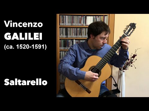 Saltarello - attr. Vincenzo Galilei (ca. 1520-1591). Guitarra: José Manuel Velasco Martín.