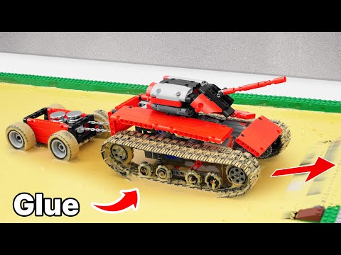 Heavy Drag Performance Test for LEGO Technic Cars | FM Lego Technic