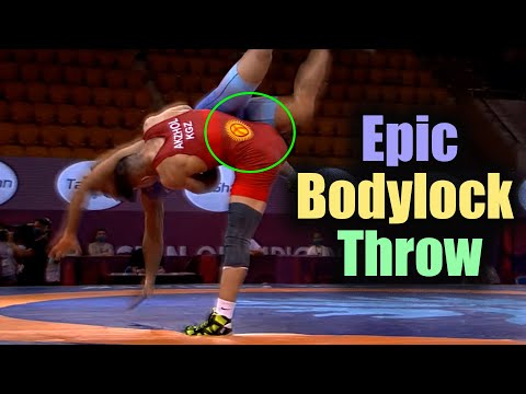 Akzhol Makhmudov's Monstrous 5 Point Bodylock Throw