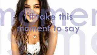 Rather be with you by Vanessa Hudgens [lyrics] HQ