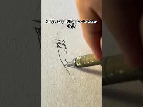 Gege drawing other jjk character Vs Gojo || Jmarron