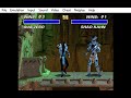 Video Game Glitch 1029AW UMK3 Deluxe SNES Hack Convert Glitch 1AW Yellow C Sub Zero 1A