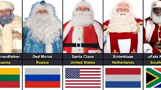 Santa Claus From Different Countries