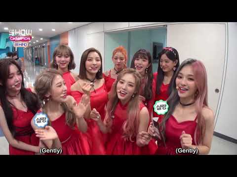 [ENG SUB] 181023 Show Champion Behind - fromis_9