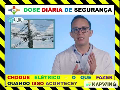 DDS  CHOQUE ELÉTRICO – O QUE FAZER QUANDO ISSO ACONTECE.
