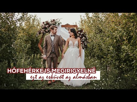 EC TV: Hófehérke is megirigyelné ezt az esküvőt az almásban | Kovács Gyopár és Hajdu Tibor