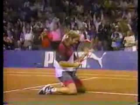USA vs Germany Davis Cup 1991 Agassi vs Stich highlights