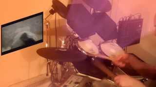 SIMMONS SDS 8 DRUMS. China Crisis - "Wishful Thinking". DRUM COVER.