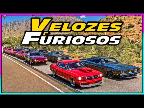 COPA VELOZES E FURIOSOS DE MUSCLE CAR - FORZA HORIZON 5 ONLINE